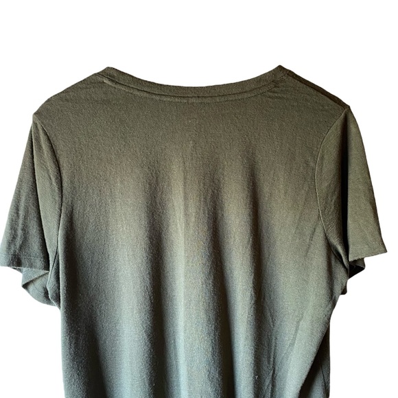 Gap Men’s Short Sleeve Crew-neck Sweat T-shirt Green Size XL - Picture 7 of 14